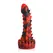 Demon Rising Scaly Dragon Intimate Silicone Model Red/Black Large