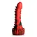 Demon Rising Scaly Dragon Intimate Silicone Model Red/Black Large