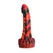 Demon Rising Scaly Dragon Intimate Silicone Model Red/Black Large
