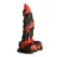 XR Brands Fire Demon silikonski fantazijski model crveno/crni, veliki