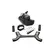 XR Brands Full Pup Gear Set crni - neoprenska maska, pojas i pribor