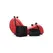 Kink Couch ležaljka sa podesivim kaiševima i potpornim jastucima, crna