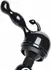 Wand Essentials P-Spot Wand Attachment Black - Anatomical Prostate Accessory