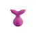 Viva la Vulva 3 Lay-On Vibrator Ljubičasta - Ergonomski Silikonski Model