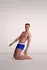Prowler Swim Trunk S Plava - Pripijeni Poliesterski Kupaći Veš sa Uzicom