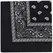 Hanky Black Bandana - Classic Color Code Accessory