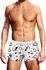 Prowler plivaće šorcice Puppie Print Crna/Bela/Crvena XL