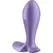 Satisfyer Intensity Plug Purple - Silicone, App-Controlled, Waterproof