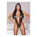 Vesper Teddy Halter L/XL Crna - Elegantan bodi otvorenih leđa