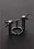 Triune Steel 3-Way Urethral Expander with Glans Ring, 32mm