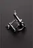 Triune Steel 3-Way Urethral Expander with Glans Ring, 32mm