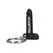 RealRock Key Chain Black - Durable Promotional Accessory