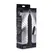 Master Series Power Screw Silicone Spiral Vibrator Crni 20 cm