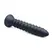 Master Series Power Screw Silicone Spiral Vibrator Crni 20 cm
