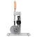 XR Brands Maestro Adjustable Multi-Function Intimate Machine Silver