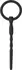 Shots Silicone Flexible Urethral Plug 7mm Body-Safe Black