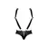 Male Power Uranus Harness Jock Briefs S/M Black - With Suspender Straps
