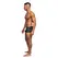 Male Power Strappy Short S Blue/Black - Mesh & Leather Look Waistband