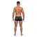 Male Power Strappy Short S Blue/Black - Mesh & Leather Look Waistband