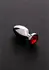 Sinner Gear Stainless Steel Plug Small with Crystal Accent