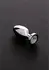 Sinner Gear Stainless Steel Plug Small with Decorative Gemstone