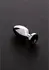 Sinner Gear Stainless Steel Plug Small with Decorative Gemstone Base