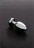 Sinner Gear Stainless Steel Plug Small with Decorative Gemstone Base