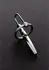 Mister B Wedge Plug Ring Hollow 2.5 cm - Ergonomski intimni dodatak