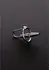 Mister B Wedge Plug Ring Hollow 2.5 cm - Ergonomski intimni dodatak