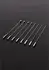 Shots Rosebud 8-Piece Stainless Steel Sounding Set in Leather Case