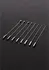 Shots Rosebud 8-Piece Stainless Steel Sounding Set in Leather Case