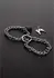 Ouch! Adjustable Steel Chain Joint Restraints with Secure Lock System
