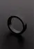 Shots Gold Stainless Steel Ribbed Performance Ring 50 mm