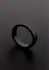 Shots Solid Stainless Steel Ribbed Intimate Ring 40mm Gold Finish