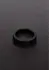 Shots Solid Stainless Steel Ribbed Intimate Ring 40mm Gold Finish