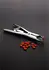 Mystim Precision Adjustable Pressure Pliers for Sensory Play, Silver