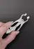 Squeezer Teaser Clover Adjustable Steel Nipple Clamps with Ring
