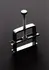 Shots Press Style Adjustable Nipple Clamp - Precision Control, Metal