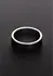 Ouch! Flat Steel Ring 50mm - High-Polish Anatomical Stainless Model
