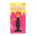 Scandalous Candles Dekorativna Sveća u Obliku Čepa Crna 12 cm