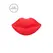 Gift Republic Kiss Soap Red Lips Fun Fragrance Bath Bar 110g