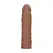 Lovetoy Produžni Rukav 17 cm - Anatomski TPE Model, Kožni Ton