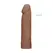 Lovetoy Produžni Rukav 17 cm - Anatomski TPE Model, Kožni Ton