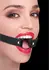 Master Series Omotani O-ring gag sa podesivom PU trakom 3.2 cm, crni