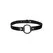 Master Series Omotani O-ring gag sa podesivom PU trakom 3.2 cm, crni