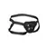 Ouch! Podesivi intimni harness sa univerzalnim O-ringom - crni