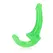 REALROCK Strapless Intimate Device Glow in the Dark 13.5 cm Green