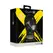 Ouch! Blindfolded Mask & Breathable Ball Gag Set - Black, Adjustable Fit