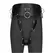 EasyToys Adjustable Belt with Wand Holder & Restraint Rings - Black