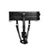 EasyToys Adjustable Belt with Wand Holder & Restraint Rings - Black